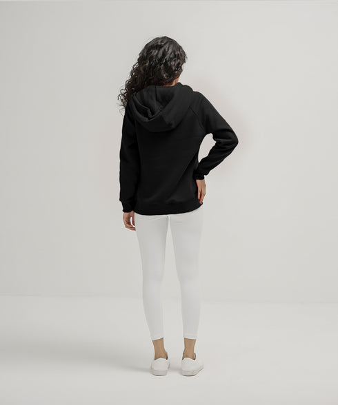 Women's Basic Zipper Hoodie